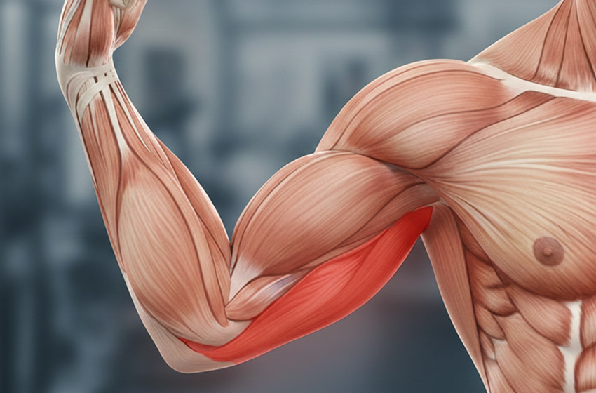 Mięsień trójgłowy ramienia – anatomia, budowa i rehabilitacja